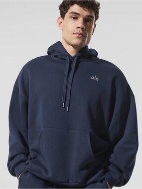 Alo Yoga Accolade Blue Pullover